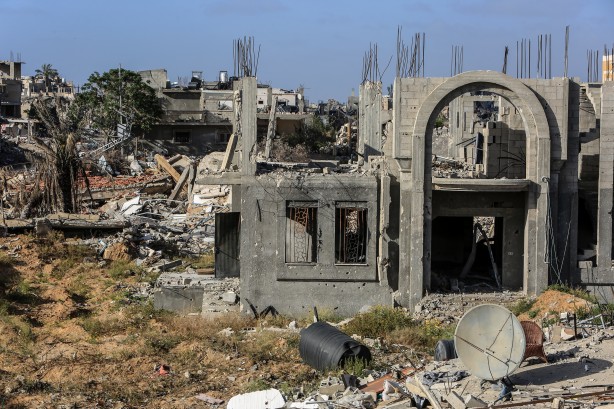 Foto - Teröristlerin terk ettiği kent tanınmaz halde