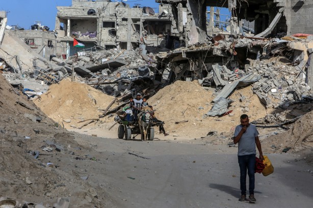 Foto - Teröristlerin terk ettiği kent tanınmaz halde