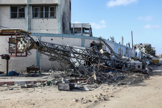 Foto - Teröristlerin terk ettiği kent tanınmaz halde