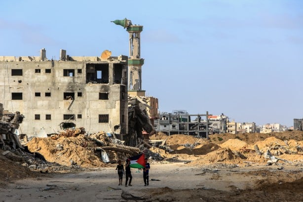 Foto - Teröristlerin terk ettiği kent tanınmaz halde