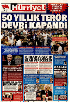 Foto - Terörün bitmesinden kimler rahatsız? İşte PKK’nın feshi sonrası gazete manşetleri