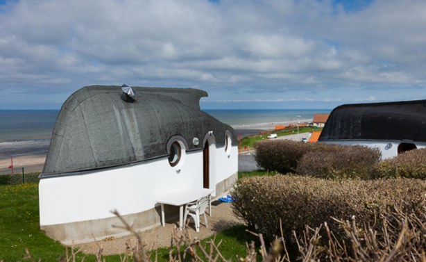 Foto - Ters çevrilmiş tekne evlerde yaşıyorlar