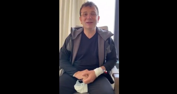 Foto - Ters mi taktılar? Ekrem İmamoğlu'nun hastanedeki görüntüsü olay oldu