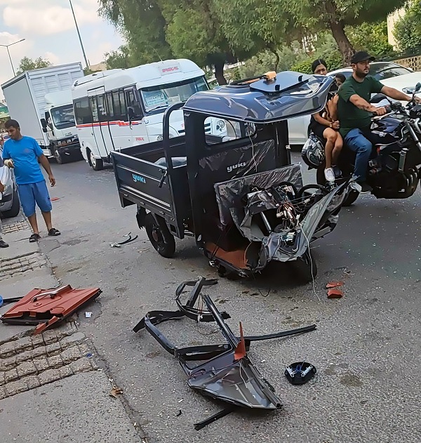 Foto - Ters şeride giren motosiklet sürücüsünün feci ölümü