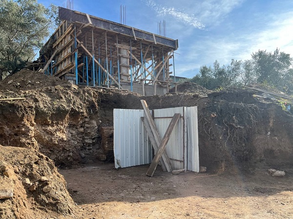 Foto - Tesadüfen ortaya çıktı! Temel kazısı sırasında şaşırtan keşif