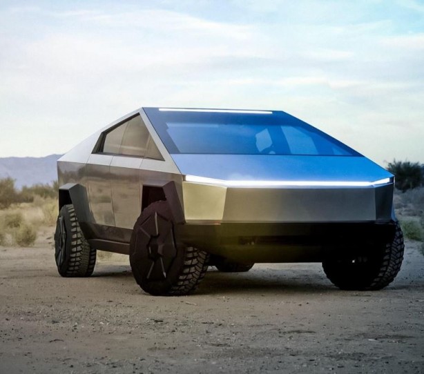 Foto - Tesla Cybertruck üretim bandından indi