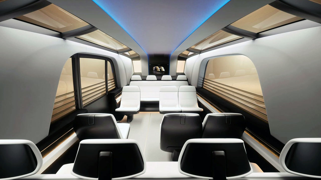 Foto - Tesla dolmuş işine el atıyor! Robovan tanıtıldı