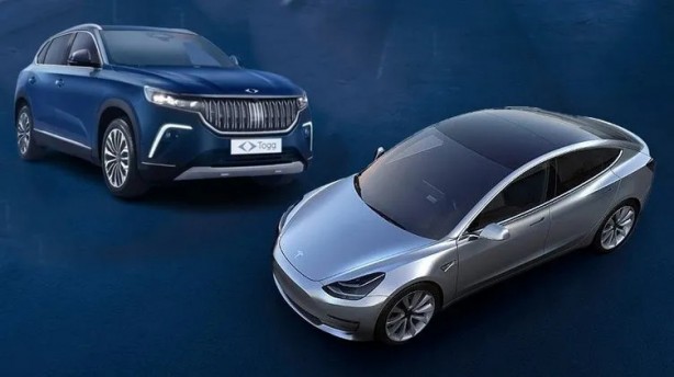 Foto - Tesla'ya Türkiye şoku! Togg detayı dikkat çekti