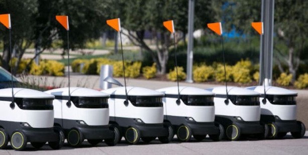 Foto - Teslimat robotu suç işleyip kaçtı