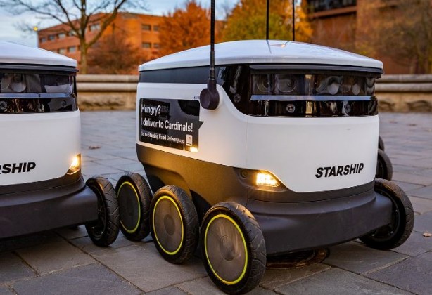 Foto - Teslimat robotu suç işleyip kaçtı