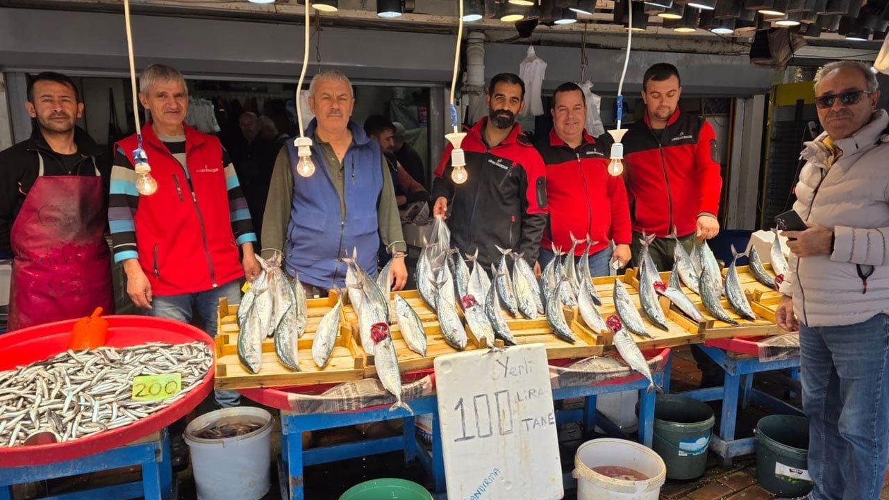 Foto - Tezgahlarda palamut bereketi! Fiyatı duyan kasa kasa aldı