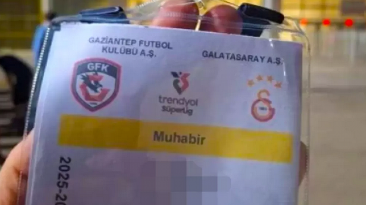 Foto - TFF'den büyük hata! Gaziantep FK-Galatasaray arasında oynanan açılış maçında logo skandalı... Sosyal medya karıştı!