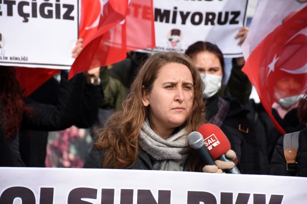 Foto - TGB üyelerinden Gara'da 13 vatandaşı şehit eden terör örgütü PKK'ya tepki