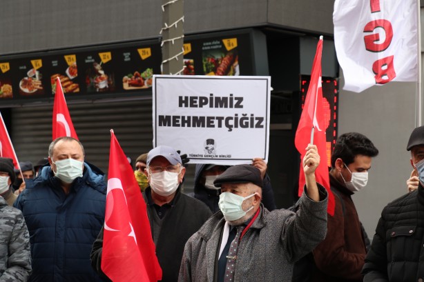 Foto - TGB üyelerinden Gara'da 13 vatandaşı şehit eden terör örgütü PKK'ya tepki