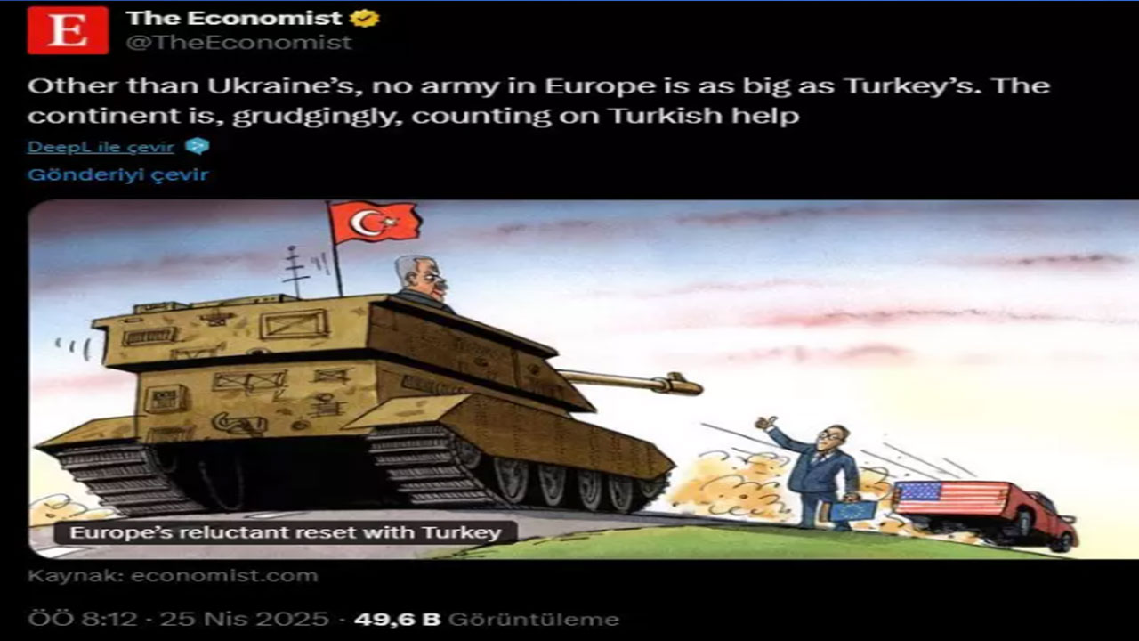 Foto - The Economist bu sözlerle gündemi altüst etti: Korkmayın Avrupalılar Erdoğan sizin arkanızda