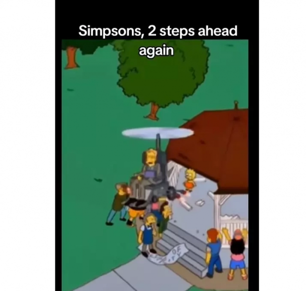 Foto - "The Simpsons" dizisinden skandal tahmin! Milyonlar ayağa kalktı