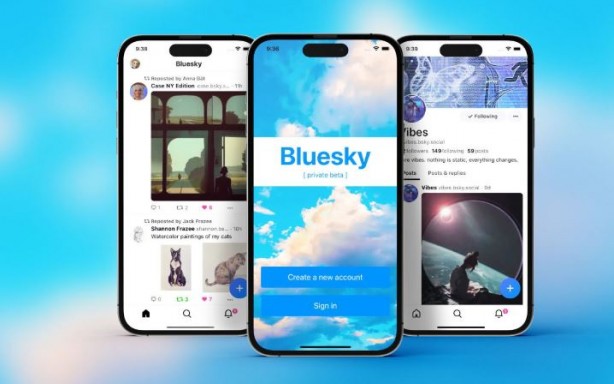 Foto - Threads ve X'in rakibi Bluesky sessizce büyüyor