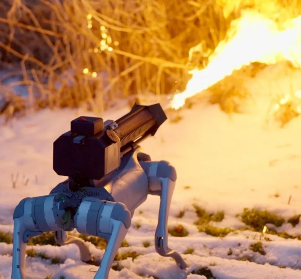 Foto - Throwflame Thermonator Robodog'un fiyatı ortaya çıktı