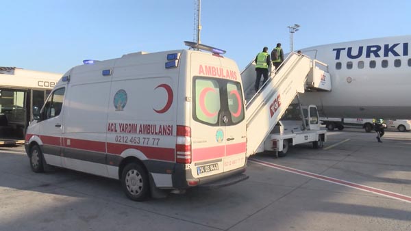 Foto - THY uçağında heyecan dolu dakikalar! Havada doğum yaptı