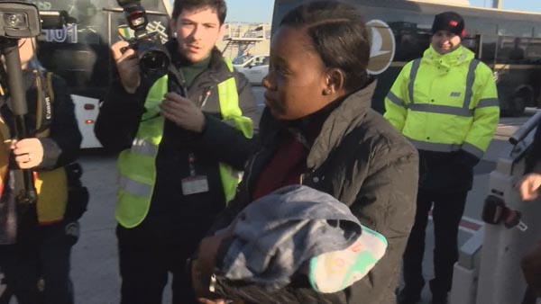 Foto - THY uçağında heyecan dolu dakikalar! Havada doğum yaptı