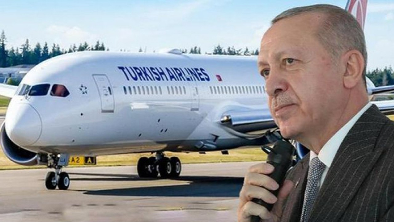 Foto - THY'den Cumhurbaşkanı Erdoğan'a teşekkür