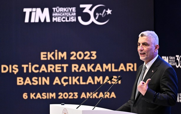 Foto - Ticaret Bakanı Bolat, ekim ayı dış ticaret rakamlarını açıkladı! Tarihin en yüksek ekim ayı değerine ulaşıldı