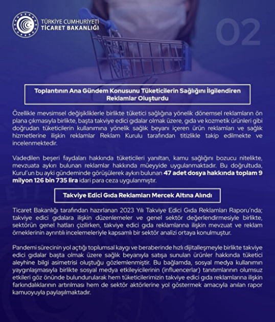 Foto - Ticaret Bakanlığı tüketicileri aldatan reklamları affetmiyor! 48 milyon TL ceza kesildi