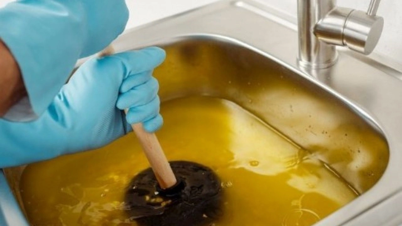 Foto - Tıkalı lavaboya dökün etkiyi görün: Sadece 5 dakika yetiyor!