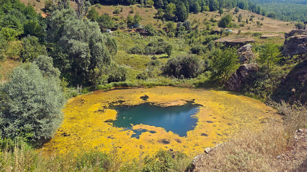 Foto - Timsah gözü gibi! Dipsizgöl’ün gizemli güzelliği mest ediyor