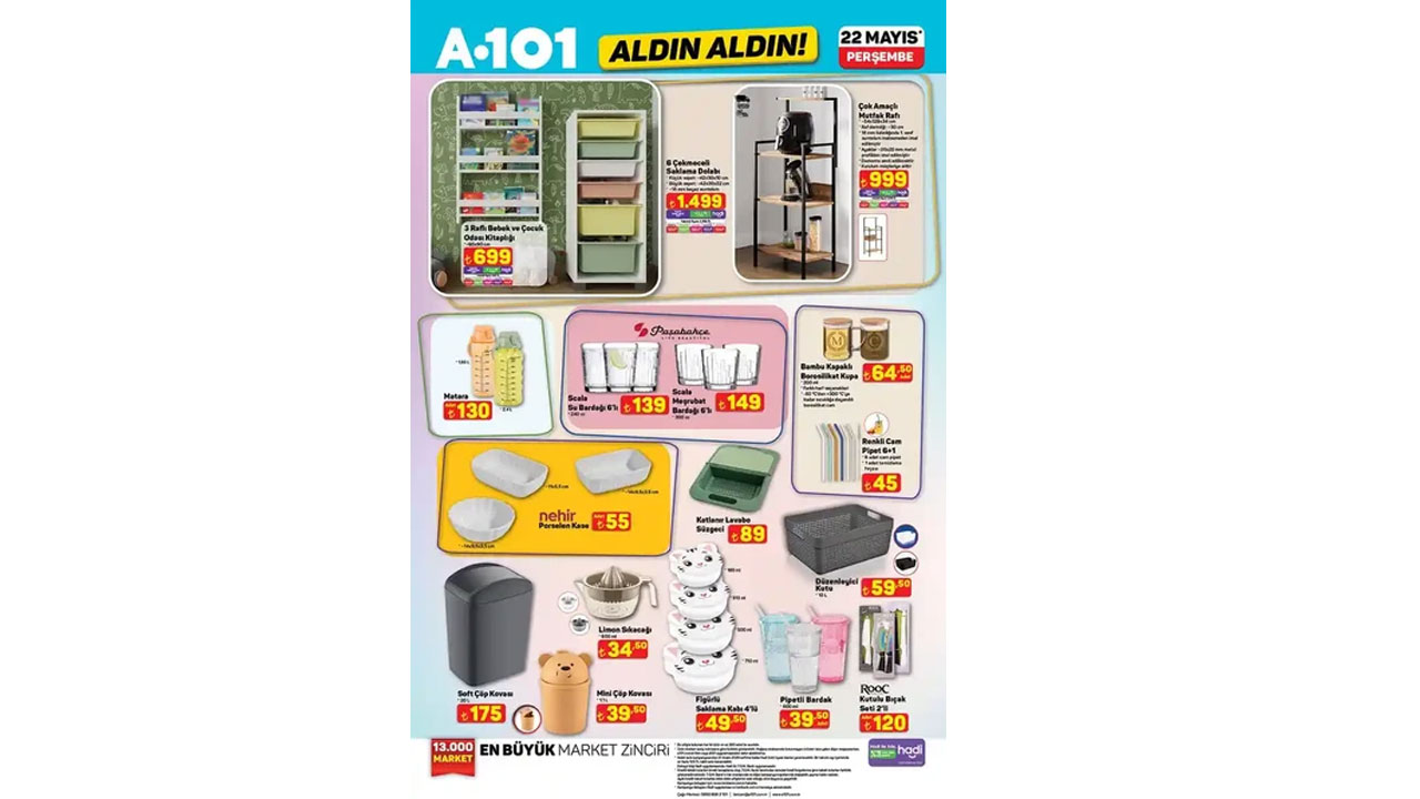 Foto - Tiny House ve çekme karavan geliyor! A101’de 22 Mayıs 2025 indirim fırsatları açıklandı