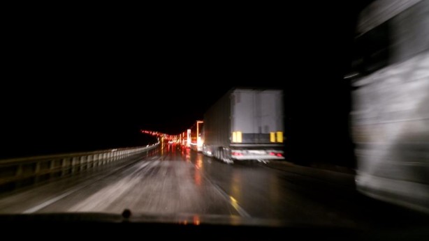 Tır şoförünün feci ölümü