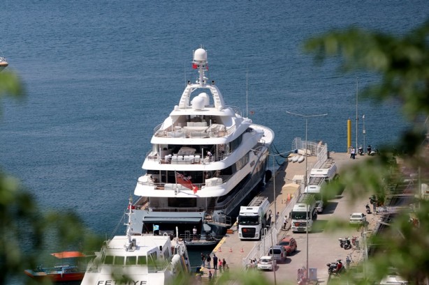 Foto - "Titan" Fethiye'ye geldi