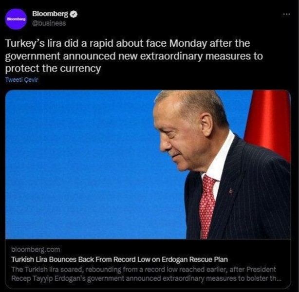 Foto - TL'nin muhteşem dönüşü dünya basınında! Böyle yankı uyandırdı