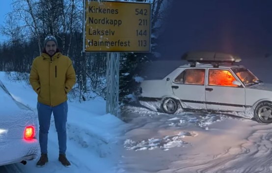 Tofaş Şahin ile İstanbul'dan Kuzey Kutbu'na gitti geri döndü!