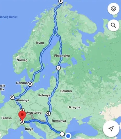 Foto - Tofaş Şahin ile İstanbul'dan Kuzey Kutbu'na gitti geri döndü!