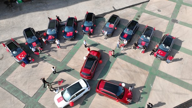 Foto - Togg ile Cumhuriyet turuna çıktılar! İşte o görüntüler