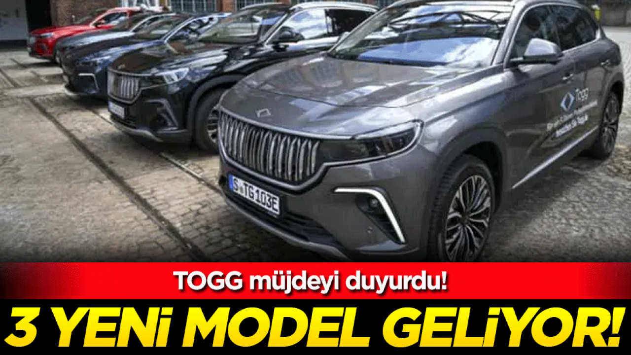 TOGG müjdeyi duyurdu: 3 yeni model geliyor!