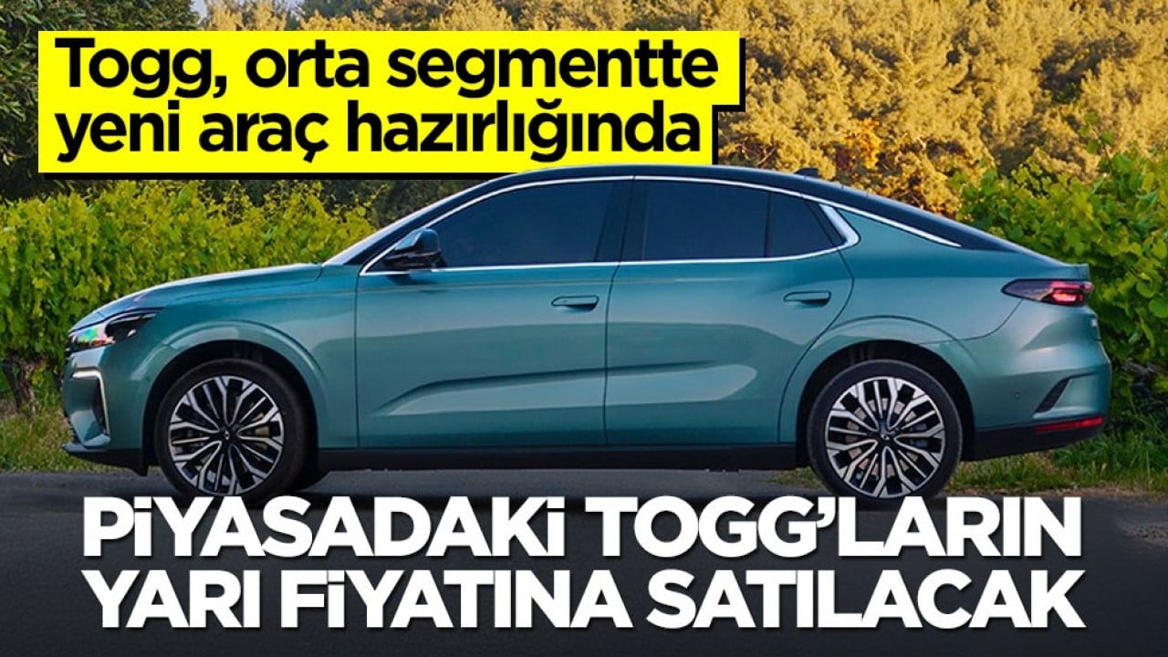 Togg, orta segmentte yeni araç hazırlığında: Piyasadaki Togg’ların yarı fiyatına satılacak
