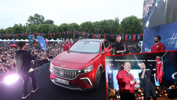 Foto - Togg sahneye geldi! İçinden çıkan ismi görenler gözlerine inanamadı