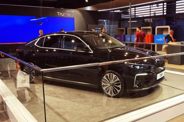 Foto - TOGG T10F orataya çıktı! Görenler hayran kaldı