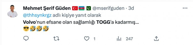 Foto - TOGG, Volvo’yu rezil rüsva etti! Dünyanın en sağlam aracı olarak anılıyordu
