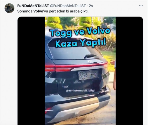 Foto - TOGG, Volvo’yu rezil rüsva etti! Dünyanın en sağlam aracı olarak anılıyordu