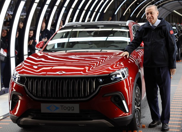 TOGG'un anahtarı ilk kez görüntülendi! Herkes merak ediyordu