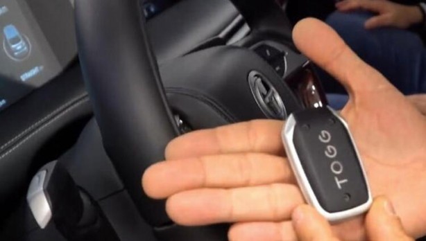 Foto - TOGG'un anahtarı ilk kez görüntülendi! Herkes merak ediyordu