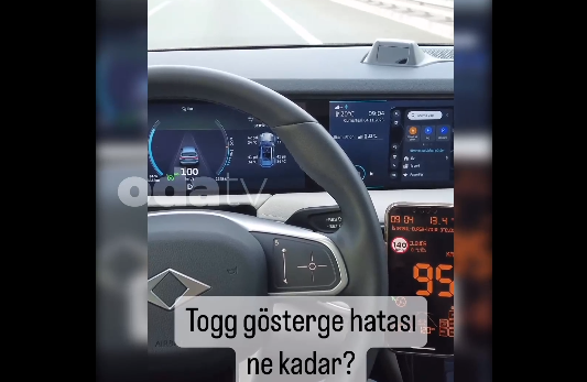 Foto - 'TOGG'un hatası ortaya çıktı' diye ortalığı ayağa kaldırmışlardı! Meğerse hata değilmiş, bilerek yapılmış