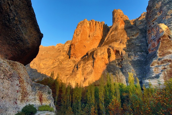 Foto - Tohma Kanyonu’nda güz renkleri