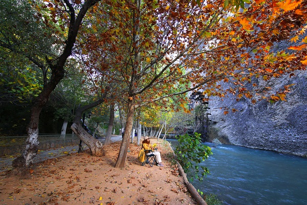 Foto - Tohma Kanyonu’nda güz renkleri