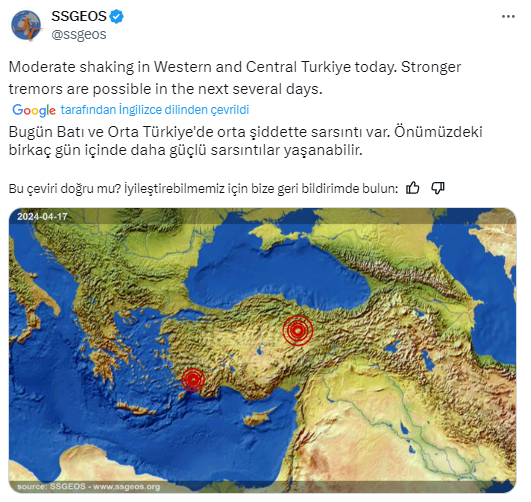 Foto - Maalesef Tokat depremini de bildi! Frank Hoogerbeets'in son uyarısı Türkiye'yi dehşete düşürecek: Dikkatli olun