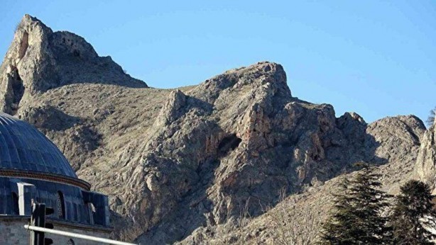 Foto - Tokat Kalesi'nde esrarengiz görüntü! İnsan silueti dikkat çekiyor