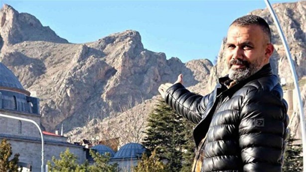 Tokat Kalesi'nde esrarengiz görüntü! İnsan silueti dikkat çekiyor